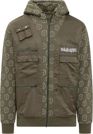 Babylon LA Giacca con cappuccio - Verde