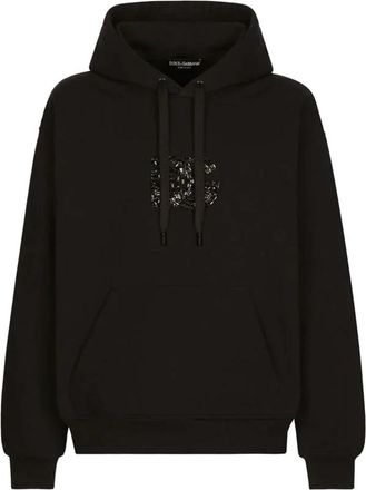 Dolce & Gabbana Hoodie - Heren - Hoodies - Zwart - S - Hoodies & sweatvesten