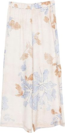 Seventy Floral Print Trousers