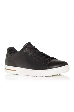 Birkenstock Womens Bend Leather Sneaker In Black