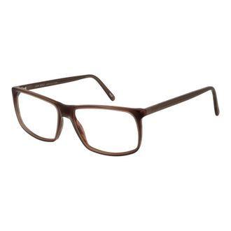 Andy Wolf Bruine Rechthoekige Optische Monturen - unisex - Brillen - Bruin - ONE Size - Wol - Accessoires