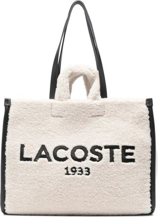 Lacoste Borsa tote morbida - Toni neutri