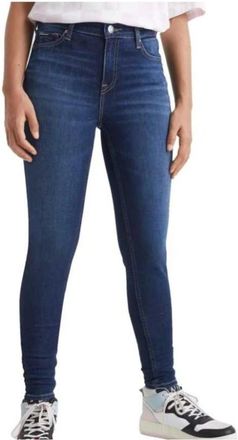 Tommy Hilfiger Nora Dark Jeans - Dames - Jeans - Blauw - Maat: W25 L32 Katoen