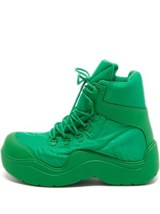 Bottega Veneta padded boots - Green