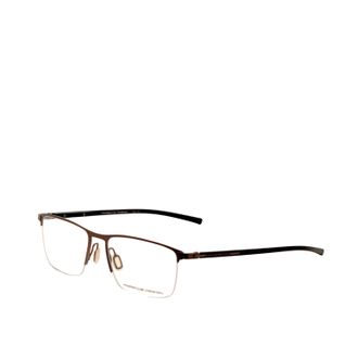 Porsche Design Mens 54mm Brown Opticals
