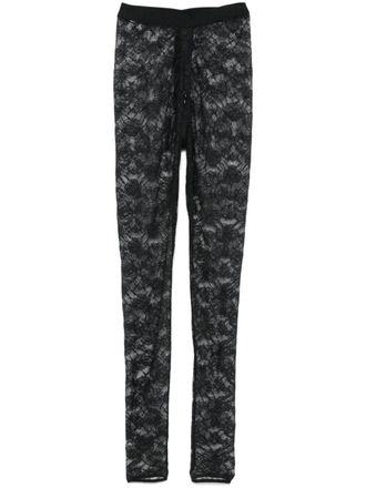 Maison Close Flashback leggings - women - Recycled Nylon/Nylon/Elastane - M - Black