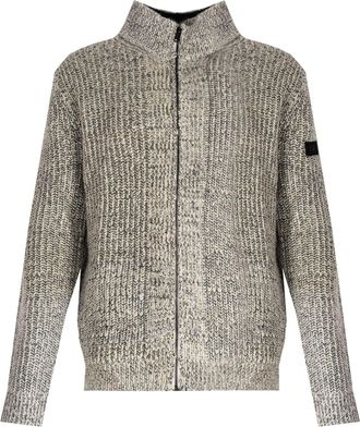 Guess stoppen Full-Zip Mannen zwart