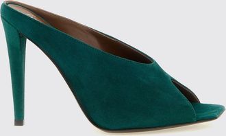 Giuseppe Zanotti Sandali mules in suede con tacco a spillo e punta quadrata