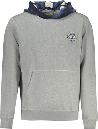 Guess Grigio Katoenen Heren Sweatshirt
