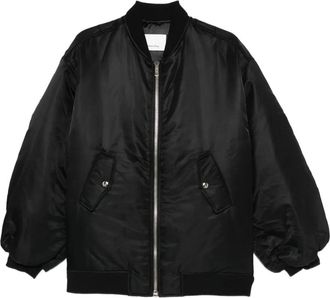 Frankie Shop Bomber Astra con zip - Nero