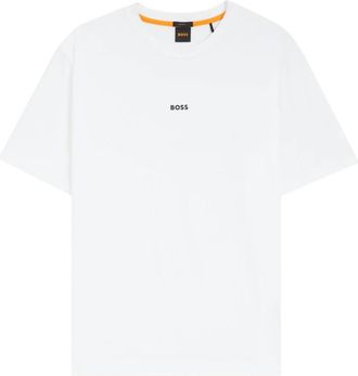 HUGO BOSS Tchup T-Shirt - Heren - T-shirts - Wit - S - Katoen - Tops