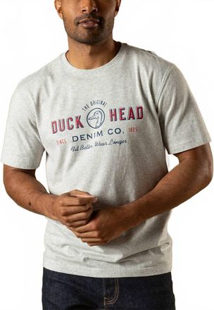 Duck Head Denim Co T-Shirt In Varsity Grey