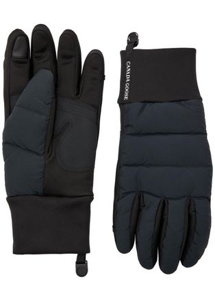 Canada Goose Puffer Shell Gloves - Black - S