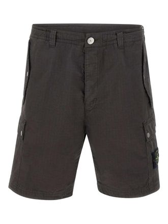 Stone Island ripstop cargo shorts - Grey