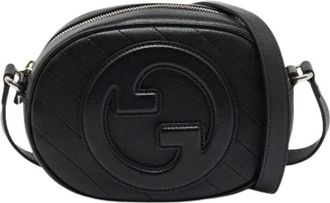 Gucci Pre-owned Cross Body Bags, female, Black, Size: ONE SIZE Pre-owned Vintage Shoulder Bag