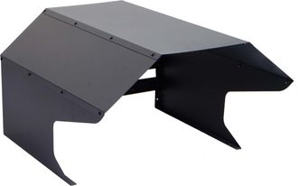 Hhg Robot Cortac&eacute;sped Garaje Hhg 973, Techo Refugio Para Cortac&eacute;spedes, Metal 40x59x69cm, Antracita