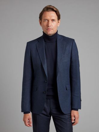 Oliver Brown Eaton Jacket - Navy Windowpane
