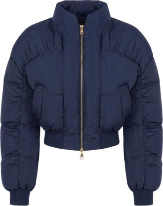 Elisabetta Franchi Winterjassen - Dames - Winterjassen - Blauw - L - Jassen