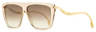 Jimmy Choo London Browline Sunglasses - Beige