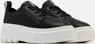 Sorel Womens Sorel Caribou X 2058711-010 Sneakers Black Platform Shoes RHS6609