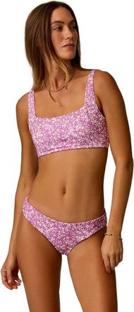 Carve Designs St. Barth Reversible Bottom in Fleur/violet at Nordstrom, Size Xx-Large