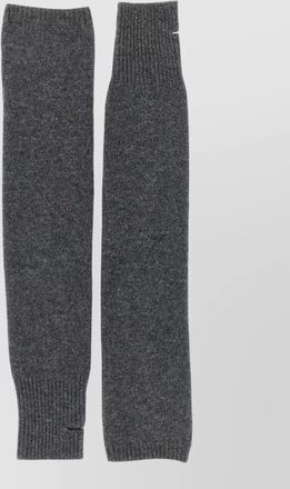 Nude wool gloves