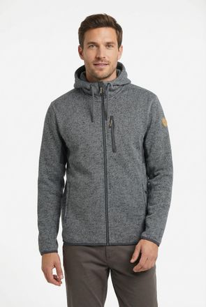 Icepeak Fleecejacke ICEPEAK MANAWA, Herren, Gr. XXL, lead, grau, Obermaterial: 100% Polyester, Jacken Fleecejacke