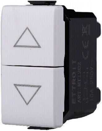 Trade Shop Trade Shop - Serie Bticino Frutti Matix Compatibile Presa Schuko Lan Pulsante Deviatore Usb