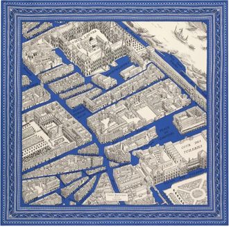 Inou&iuml; Editions Foulard Louvre - Blu