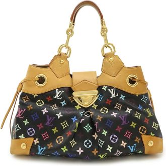 Louis Vuitton Noir Pvc Shoulder Bag Tote Bag (Pre-Owned)