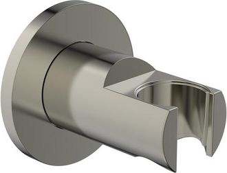 Ideal Soporte De Ducha Ids Ideal Rain Round Silver Storm
