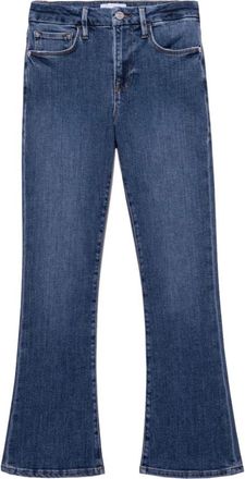 Frame Denim Le Crop Mini Boot - Dames - Flared Jeans - Blauw - W28 - Jeans