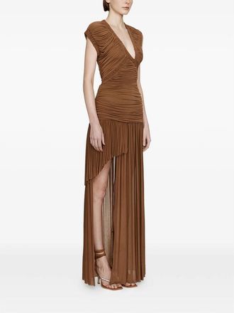 CHRISTOPHER ESBER Theron Draped Maxi Dress