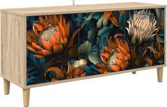 vidaXL Mueble De Tv Lochem 102 X 33 X 50 Cm Sonoma Vidaxl