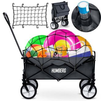 OEM Carro De Transporte Plegable Con Rejilla Humberg Hm-511 De 80 Litros