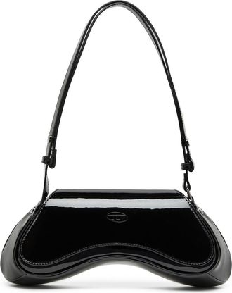 Diesel Play Faux Leather Shoulder Bag in Black at Nordstrom