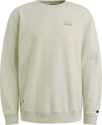 Cast Iron Heren, Sweatshirts & Hoodies, Grijs, Maat: S