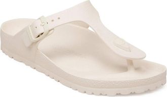 Birkenstock Gizeh 1031278 Sandals Womens Eggshell Slip On Thong ZOGG3879