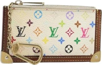Louis Vuitton Pre-owned Wallets, female, Multicolor, Size: ONE SIZE Pre-owned Canvas Wallet