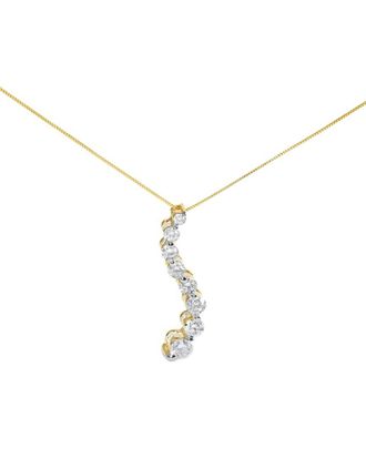 House of Brilliance Haus Of Brilliance 14K 3.00 Ct. Tw. Diamond Pendant Necklace