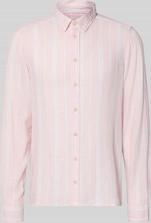 Blend Regular Fit Leinenhemd mit Viskose-Anteil Modell Bobby in Pink, Gr&ouml;&szlig;e 3XL