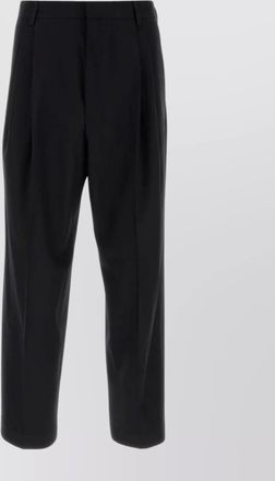 Dries Van Noten phoenix trousers pleated design
