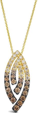 Le Vian 14K 0.99 Ct. Tw. Diamond Drop Pendant