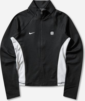 Nike Women s Shox Full-Zip Longsleeve Top Black / White
