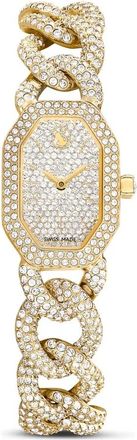 Swarovski Dextera Chain Watch - Dames - Horloges - Geel - ONE Size - Accessoires