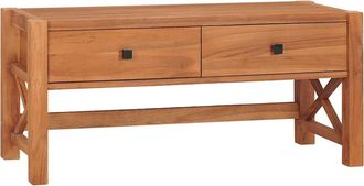 vidaXL Mueble De Tv De Madera De Teca 100x40x45 Cm Vidaxl