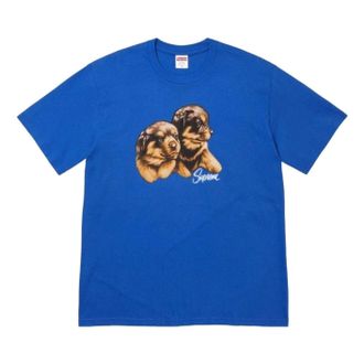 SUPREME FW26 Puppies T-Shirt Royal SUP-FW26-003-RYL