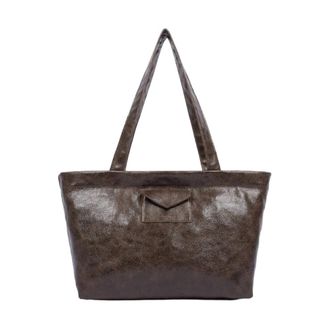 Lancaster Borsa Tote R&eacute;tro KBA - - Bags - Donna - Marrone - ONE SIZE