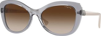 Vogue Eyewear VO5515SB 309913 Womens Sunglasses Grey Size 55