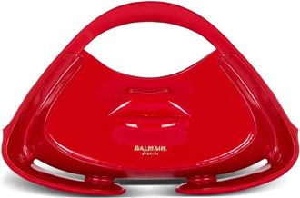 Balmain Borsa tote Jolie Madame Lips - Rosso